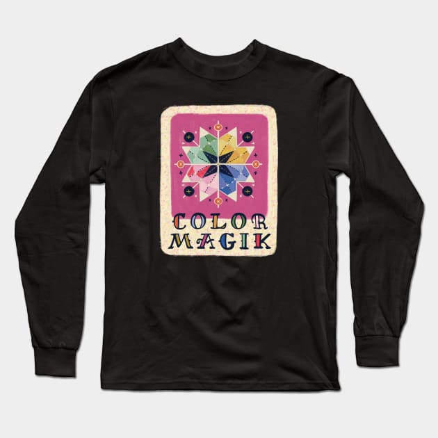 Color Magik or Colour Magic Long Sleeve T-Shirt by Bittersweet & Bewitching